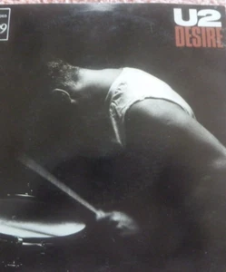 U2 Desire/Hallelujah here She comes 7" record Ltd Edition Australia 1988 - Picture 1 of 8