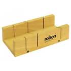 Rolson 230mm Wooden Mitre Box 56429