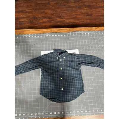 Camisa a Cuadros Manga Larga Abotonada Chaps para Bebé Talla 18 Meses Foto 1 de 4