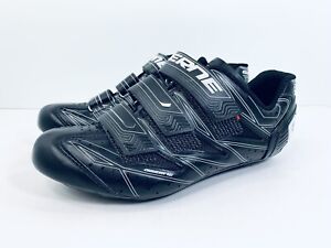 Gaerne Road Cycling Shoes G.Avea Black Mens Womens Unisex Size 39 Made In Italy