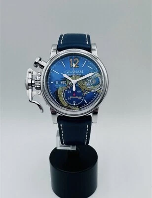 Graham Chronofighter Vintage Noseart (Dragón) Acero 44mm. Edición limitada. Foto 1 de 4