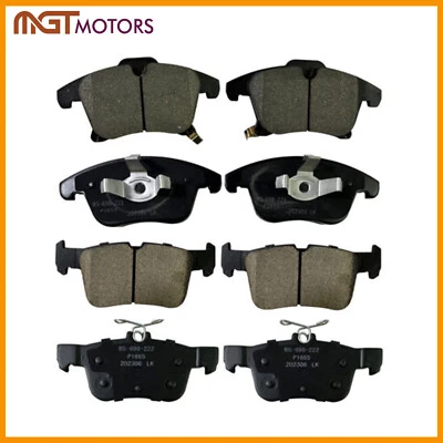 Pastillas de freno delanteras y traseras de cerámica para Ford Fusion Lincoln MKZ 2013 2014 2015-2020 Foto 1 de 4