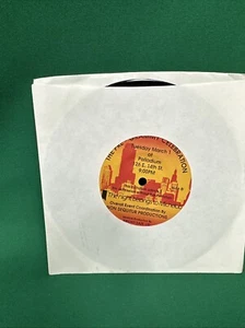 1988 Pre Grammy invitation on a 45 Record blank.  Michelob Beer Ad - Picture 1 of 4