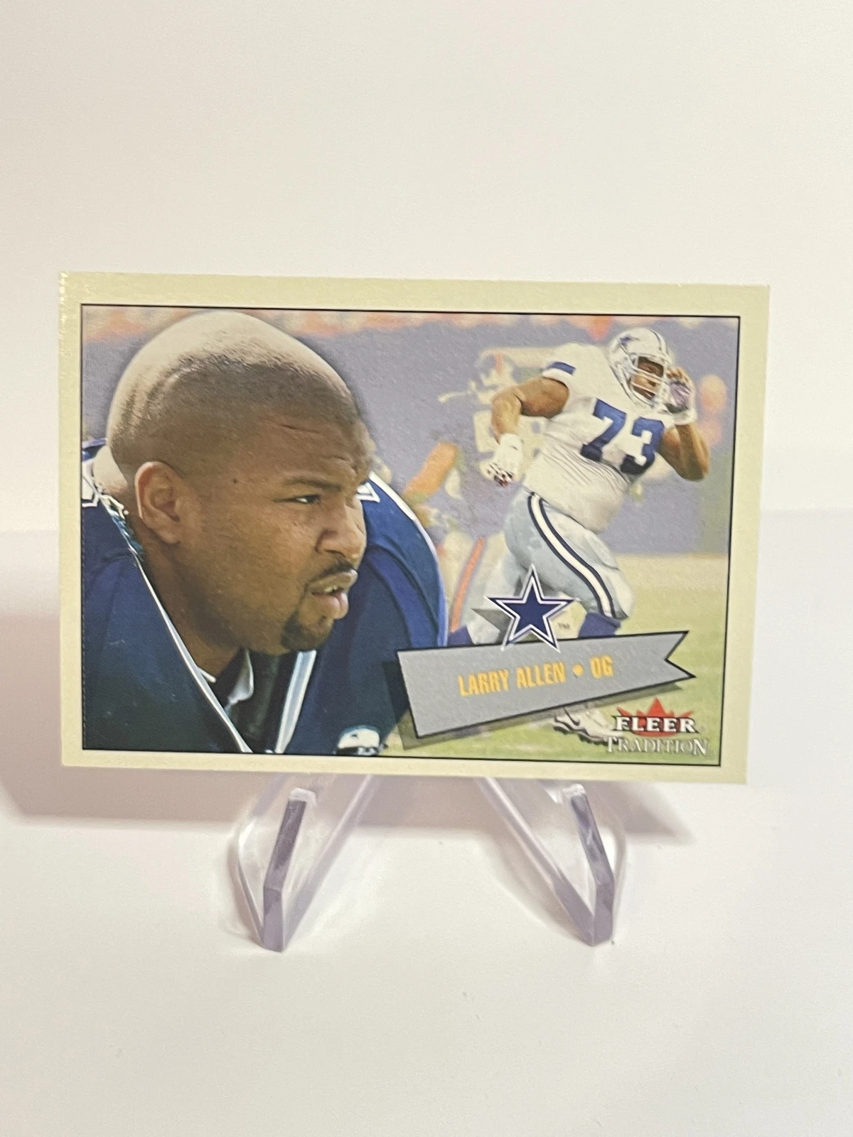 Fleer 2001 Fleer Tradition #53 Larry Allen Dallas Cowboys
