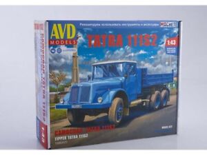 1:43 AVD Models 1586 - Tatra 111S2 Dump Truck, Model kit.