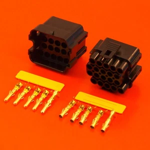 Genuine Lucas Rists 20 Way Black TTS Series Electrical Wiring Connector Kit  - Picture 1 of 8