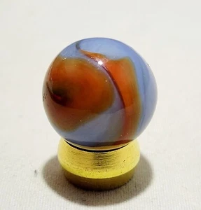 Vintage Alley Agate Ghost Colors Swirl Marble, .60in Mint- Condition - Picture 1 of 10