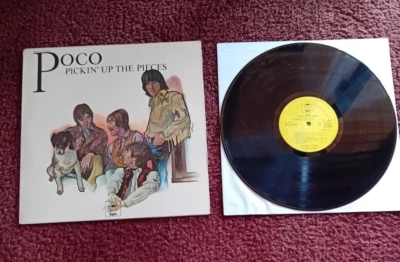 POCO / PICKIN UP THE PIECES 12" LP / LAMINATED  GATEFOLD COVER - SUPERB - Image 1 of 4