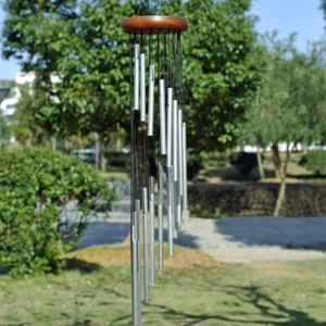 Large 36inch 18 Tubes Windchime Chapel Bells Wind Chimes Door Hanging Home Decor - Picture 1 of 8