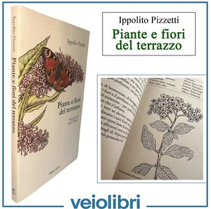 Pizzetti PIANTE E FIORI DEL TERRAZZO libro giardinaggio botanica manuale guida - Imagen 1 de 3
