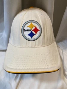 Steelers white baseball cap mens hat - Picture 1 of 3
