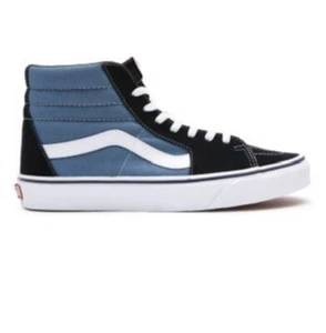 Vans Sk8 High Top Trainers Black Navy Lace Up Canvas Suede Various Sizes - Picture 1 of 6