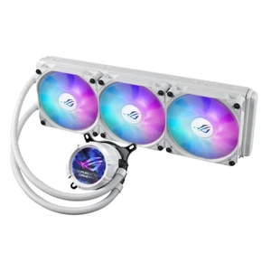 ASUS ROG Strix LC III ARGB LCD White All-in-One Flüssig-CPU-Wasserkühlung weiß - Bild 1 von 12