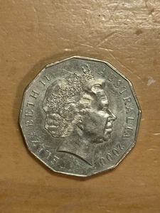 2000 Australia 50 Cents Millennial Coin - Picture 1 of 2