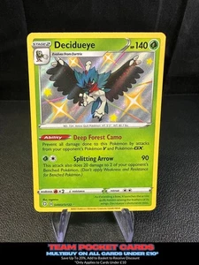 Decidueye SV003/SV122, Shining Fates, Pokemon, casi nuevo - Imagen 1 de 3
