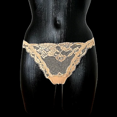 Neu* Hochwertiger La Perla String Tanga in Puder Spitze  Gr 38 *Luxus Lingerie - Bild 1 von 4