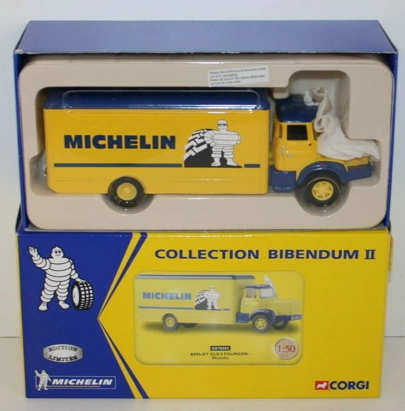 CORGI CLASSICS 1/50 EX70202 BERLIET GLR 8 FOURGON - MICHELIN - Image 1 of 1