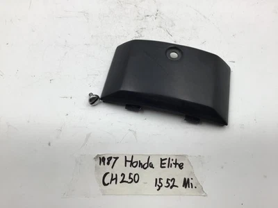Cubierta de mantenimiento de carburador Honda Elite CH250 1987 OEM con tornillo 80152-KM1-000ZE Foto 1 de 4