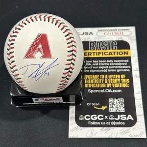 Ryne Nelson Signed Dbacks Team Stitch Logo Baseball Autographed Auto JSA COA - Picture 1 of 2