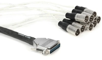 Pro Co DA88XM-10 8-channel DB25 to XLR Male Snake - 10' - Image 1 of 4