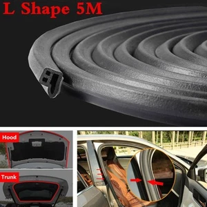 Striscia Guarnizione Gomma Porta Motore Auto Camion L L L L Lunghezza 5M Strisce - Picture 1 of 12