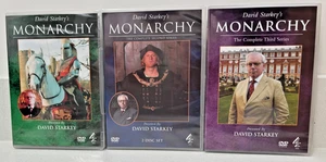 David Starkey's Monarchy Complete Series 1-3 DVD Collection Brand New Sealed - Picture 1 of 2