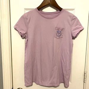 Vineyard Vines Purple Tennis Short Sleeve Top T-Shirt Child Girls XL - Picture 1 of 4