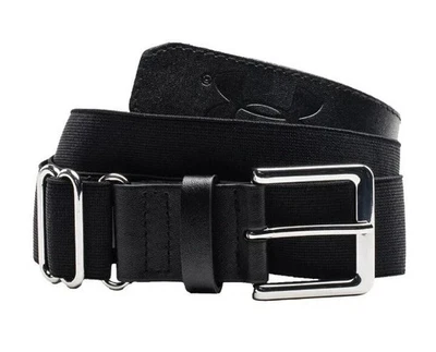 Under Armour Youth Boys Baseball Softball Belt Black One Size Adjusts Up to 36" - Image 1 of 4