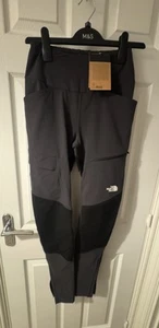 NORTH FACE FELIK Black/Asphalt Grey Alpine Tight Women’s Size 6 Trousers - BNWT - Picture 1 of 5