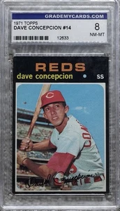 Topps Dave Concepcion RC GMC 8 1971 - Imagen 1 de 2