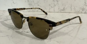 Garrett Leight California Eyeglasses Lincoln DKT Tortoise 48-21 Frames Only - Picture 1 of 13