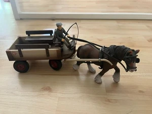 SCHLEICH 72003 Kutsche Sonderedition Pferdewagen braun Pferd Clydesdale - Bild 1 von 3