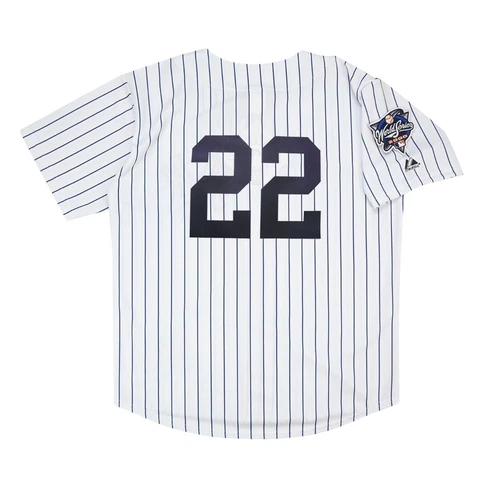 Roger Clemens 2000 New York Yankees World Series Home White Jersey Men's (S-3XL) Cover