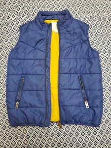 DIESEL Blue Vest Jacket Boys Size 10 - Picture 1 of 15