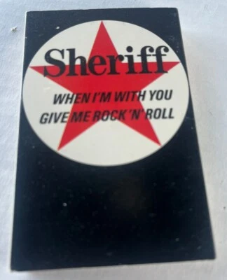 Sheriff When I'm With You Cassette Tape Single Foto 1 de 4