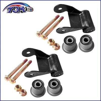 Grillete de resorte de hoja 2 piezas para Ford Lincoln F-150 Lobo Mark LT 2004-2008 722-088 Foto 1 de 3