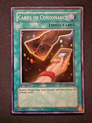 Yu-Gi-Oh! Cards of Consonance (ABPF-EN045, 1st Edition, Super Rare, NM) - Image 1 of 2
