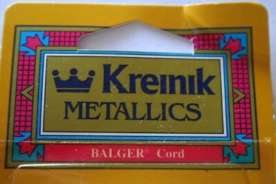 Kreinik Cord Metallic Thread YOU CHOOSE YOUR COLORS 50 meters - Image 1 of 3