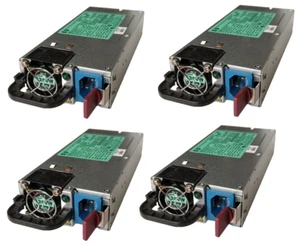 LOT 4x HP DPS-1200FB-1 A SWITCHING POWER SUPPLY 1200W 570451-101 - Afbeelding 1 van 1