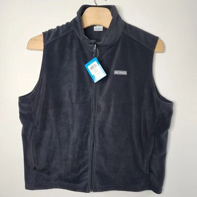 Chaleco polar de montaña Columbia para hombre talla 3X gris carbón nuevo con etiquetas Foto 1 de 4