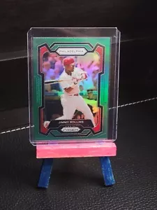 Panini Prizm Jimmy Rollins Green Prizm #87 2024 - Imagen 1 de 2