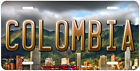 Colombia Novelty Car License Plate