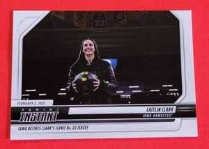 CAITLIN CLARK ROOKIE CARD #1/4842 2025 Instant IOWA RETIRES JERSEY #22 2/2/25 - Picture 1 of 2