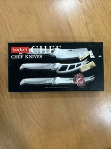 Bodum Chef 3-Piece Cheese And Sausage Knife Set - Picture 1 of 16