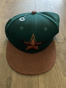 $34.99 NEW NFL FOOTBALL DALLAS COWBOYS HAT CAP NEW ERA 59FIFTY 7 1/4 RARE COOL - Picture 1 of 2