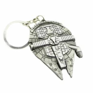 Millennium Falcon Star Wars Charm Pendant Key Chain Halloween Cosplay Sci-fi - Picture 1 of 3