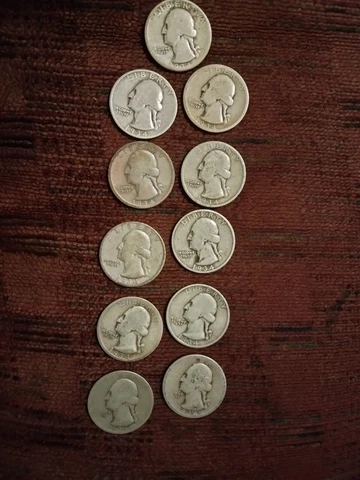 1934-d Washington Quarter Average Grade of Coin You Will Receive is Photographed Cover