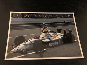 Vintage 4X6 Postcard Indianapolis 500 Michael Andretti 2nd Place 1991 #204 - Picture 1 of 2