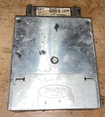 Ford Bronco F150 1985 5,0 L motor M/T computadora ECU ECM PCM pieza # E5TF-12A650-R1A Foto 1 de 3