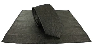 Michelsons of London Gold Lurex Party Tie & Pocket Square Set - Picture 1 of 5